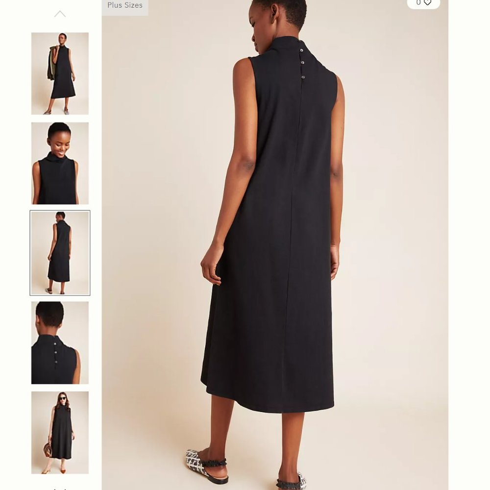 Anthropologie Fiona Knit Mock Neck Tunic Dress - Picture 4 of 13